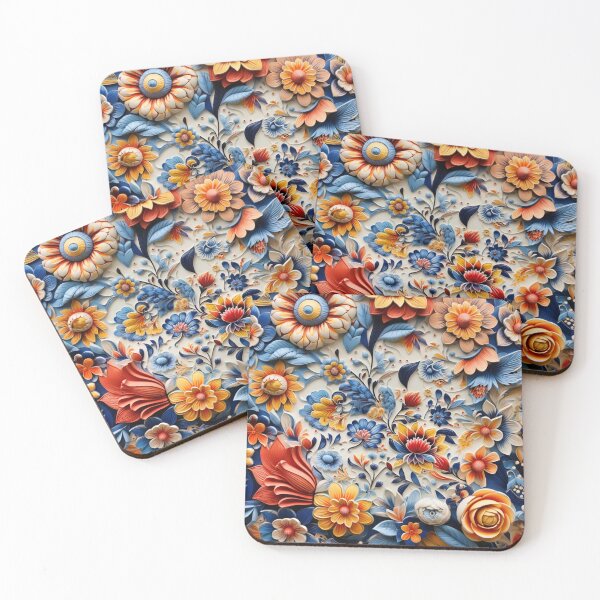 Item preview, Blossoming Symphony - German Folk Art designed and sold by stevepmp.