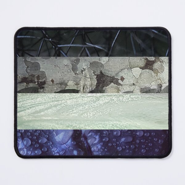Item preview, Ace pride flag natural patterns - an ace pride flag made from natures colors designed and sold by OZKURO.