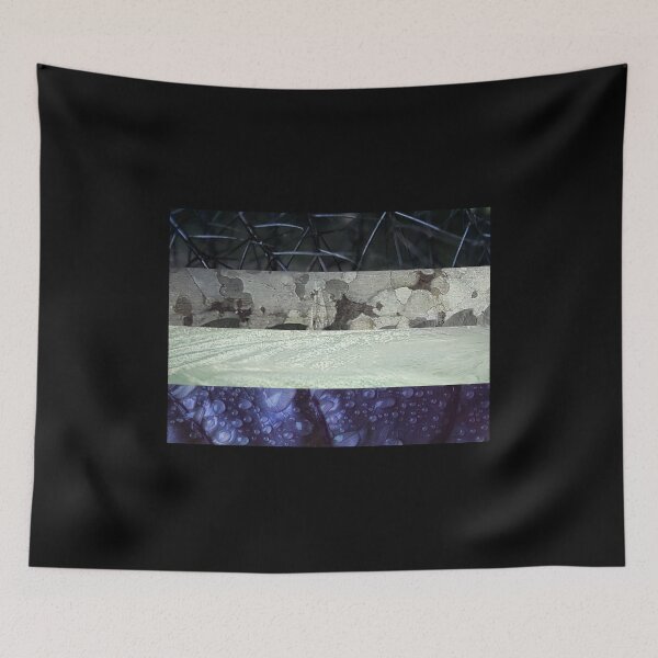 Item preview, Ace pride flag natural patterns - an ace pride flag made from natures colors designed and sold by OZKURO.