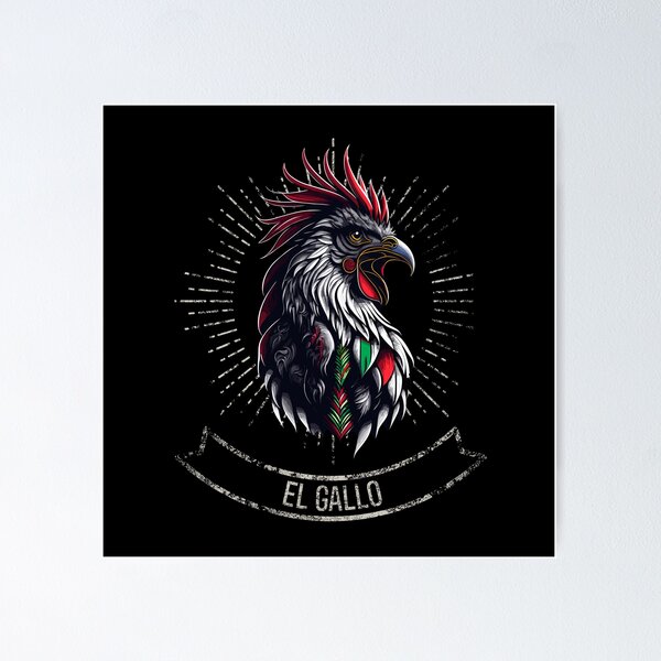 Item preview, El Gallo (The Rooster) designed and sold by BoldLens.