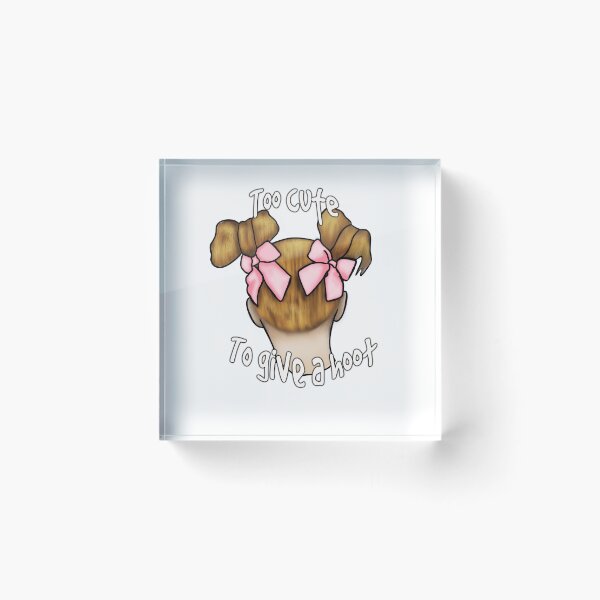 Item preview, To cute to give a hoot girl designed and sold by Artwork-LCR.