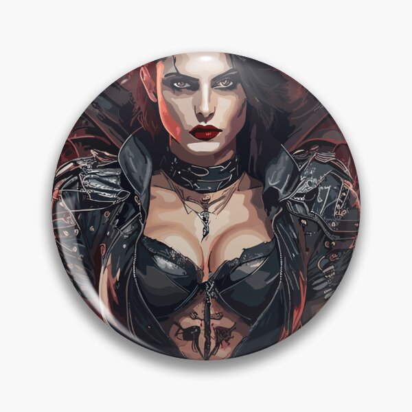 Item preview, Leather Vamp Girl designed and sold by SassysDesigns.