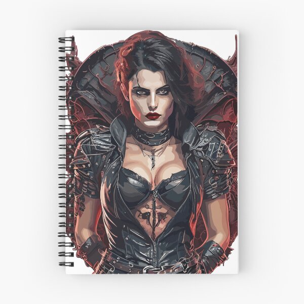 Item preview, Leather Vamp Girl designed and sold by SassysDesigns.
