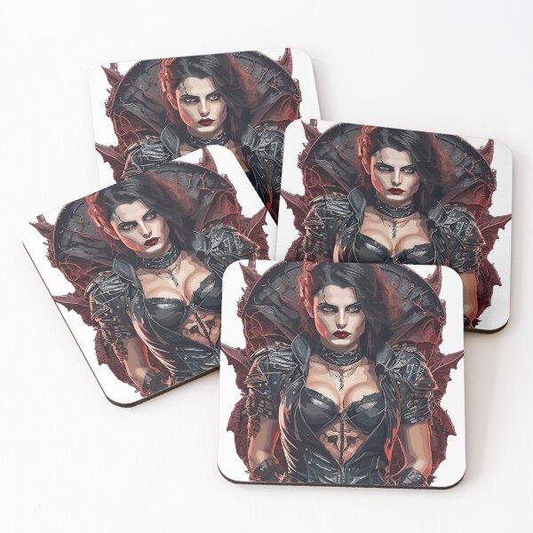 Item preview, Leather Vamp Girl designed and sold by SassysDesigns.