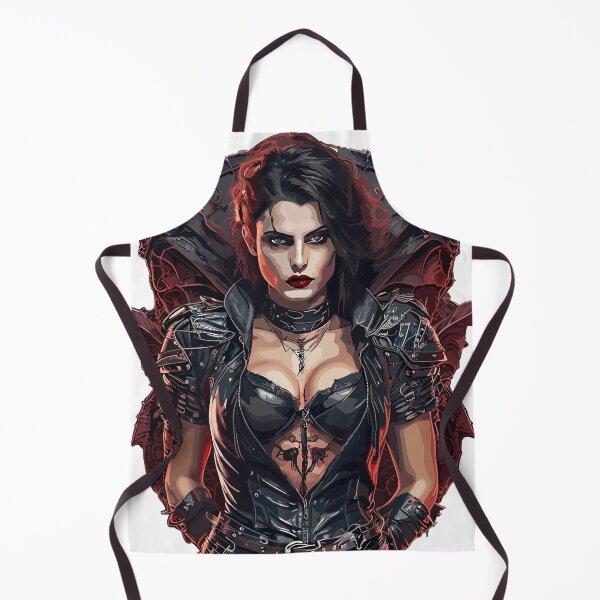 Item preview, Leather Vamp Girl designed and sold by SassysDesigns.
