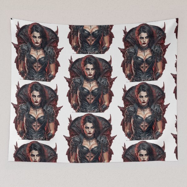 Item preview, Leather Vamp Girl designed and sold by SassysDesigns.