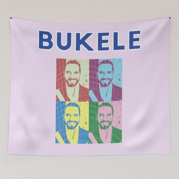 Item preview, Bukele 2024 Popart designed and sold by Elmer Castro.