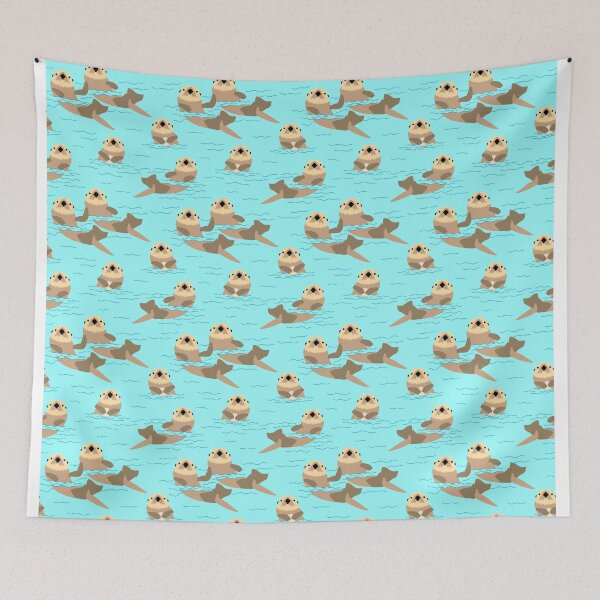 Item preview, Sea Otter Pattern designed and sold by babybigfoot.
