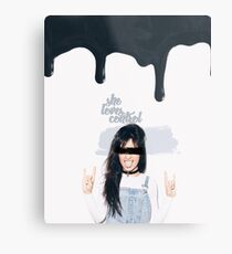 she loves control Metal Print