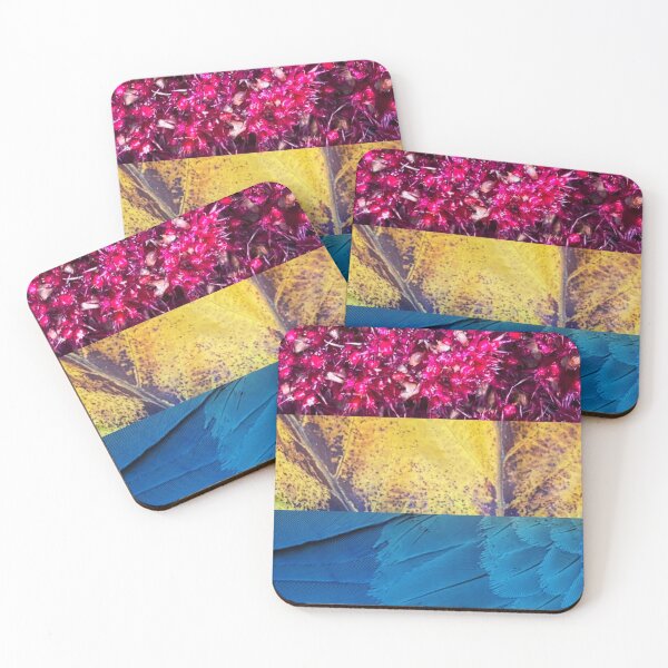 Item preview, Pan pride flag natural patterns - an pan pride flag made from natures colors designed and sold by OZKURO.