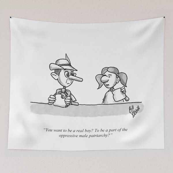 Item preview, Classic Pinicchio Masculinity Cartoon designed and sold by abbottoons.