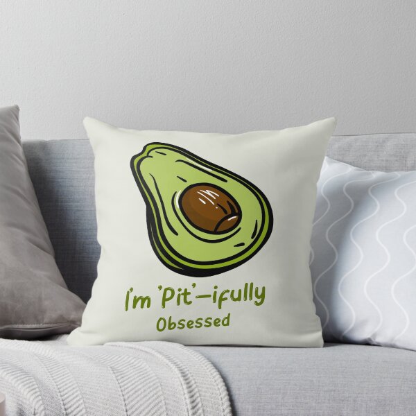 Item preview, I'm 'Pit'-ifully Obsessed - Funny Avocado Addict Lover Gift designed and sold by lildoodleshirts.