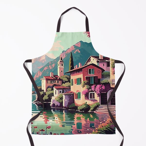 Item preview, Colorful Lakeside Flower Villa designed and sold by TheArtMage.