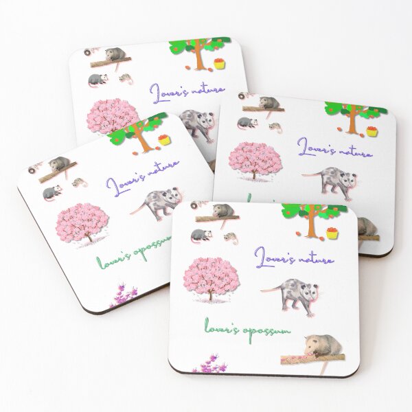 Aperçu de l'œuvre Pack Opossum mignon familial (10) créée et vendue par Shinetroves.