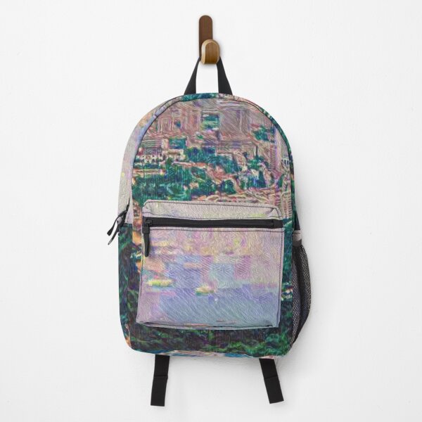 Item preview, HONG KONG BAY FROM VICTORIA PEAK 1973 designed and sold by ArtbyRolleen.
