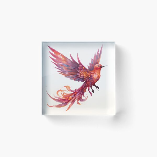 Item preview, Fiery Flight - Crimson Sylph designed and sold by MystiCanvas.