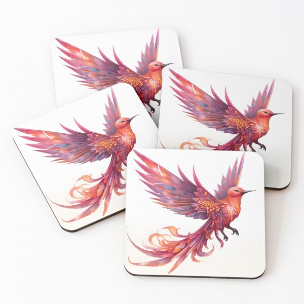 Item preview, Fiery Flight - Crimson Sylph designed and sold by MystiCanvas.