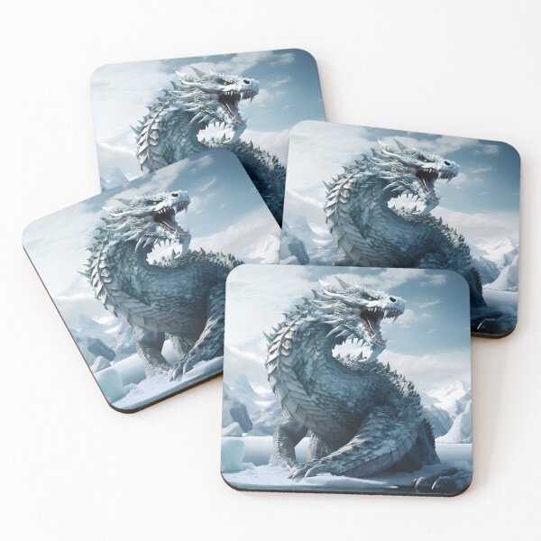 Item preview, Frozen Majesty - Arctic Serpent  designed and sold by MystiCanvas.