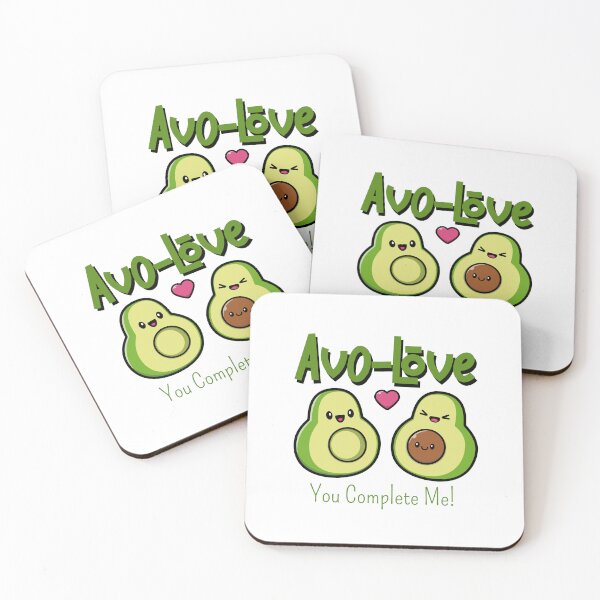 Item preview, Avo-Love: You Complete Me! - Funny Avocado Addict Lover Gift designed and sold by lildoodleshirts.