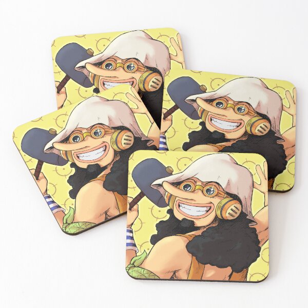 Item preview, Usopp - One Piece + icon background designed and sold by Akazoku.
