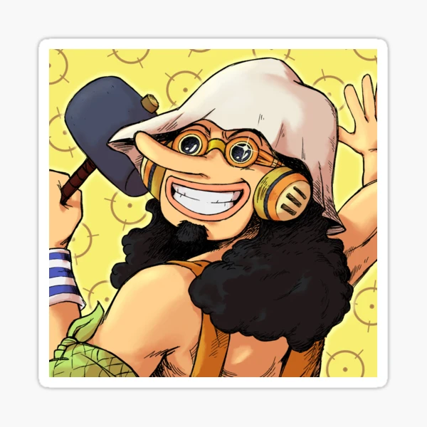 Usopp - One Piece Sticker by AoFabika