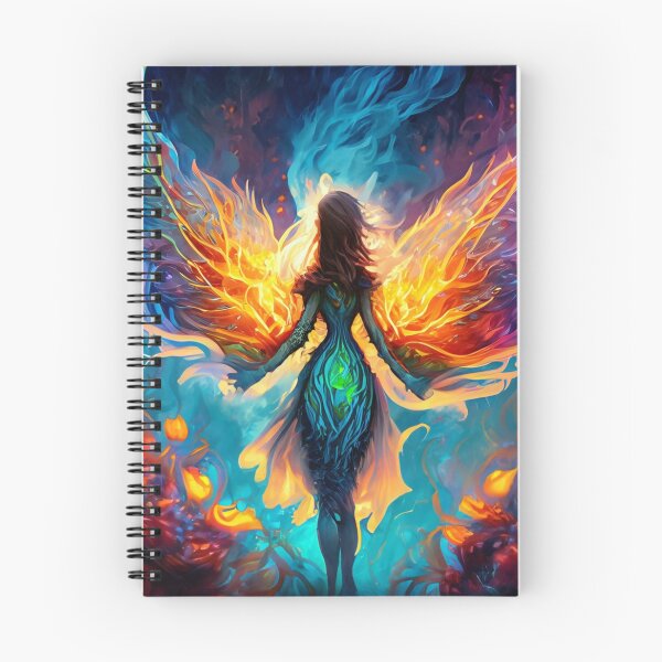 Item preview, Mystic Pyroclasm: The Fiery Fyre Faery designed and sold by LunaLush.