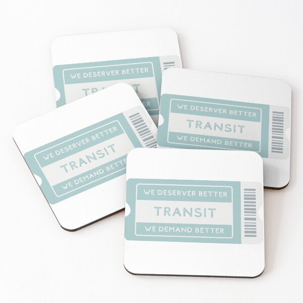 Item preview, We Demand / Deserve Better Transit Ticket Stub designed and sold by BitofLiz.