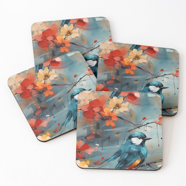 Artikelvorschau, Bluejay-Blumenmuster entworfen und verkauft von XFusionDesigns.