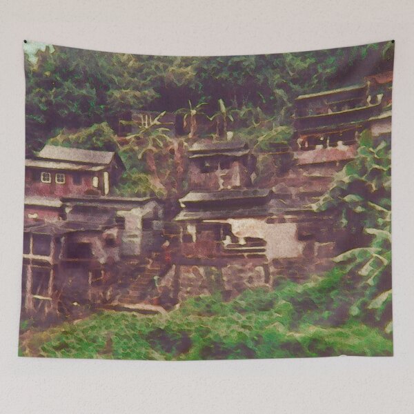 Item preview, HONG KONG SUBURBS  designed and sold by ArtbyRolleen.