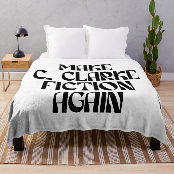 Item preview, Make C Clarke Fiction Again (black) designed and sold by didijuca.