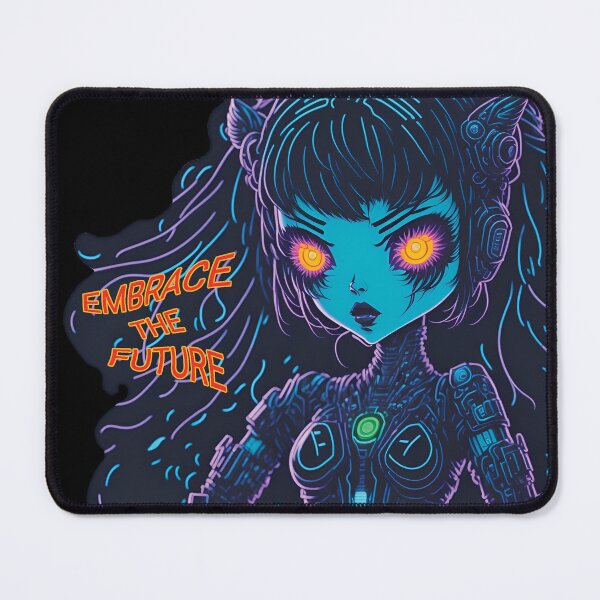 Item preview, Cyberpunk Embrace the Future designed and sold by IzzysVStudio.