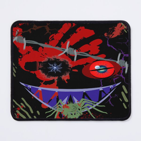 Item preview, Horror monster for Halloween, illustration of the face of a terrifying creature with sinister eyes designed and sold by Malogue.