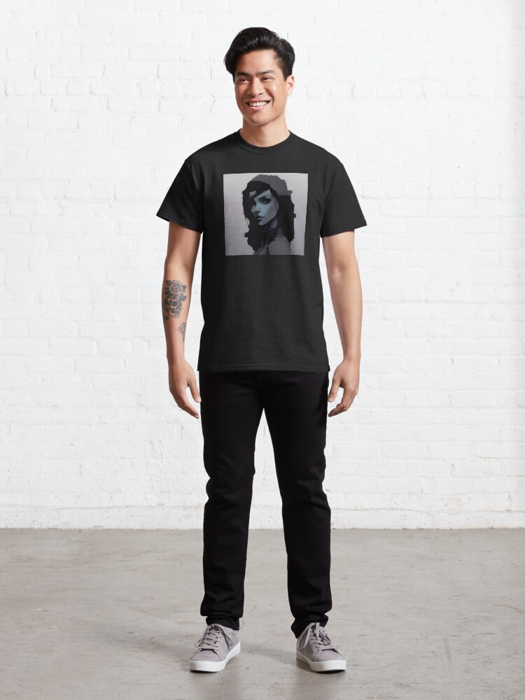 Thumbnail 3 of 7, Classic T-Shirt, Blue as the Night designed and sold by StudioDestruct.