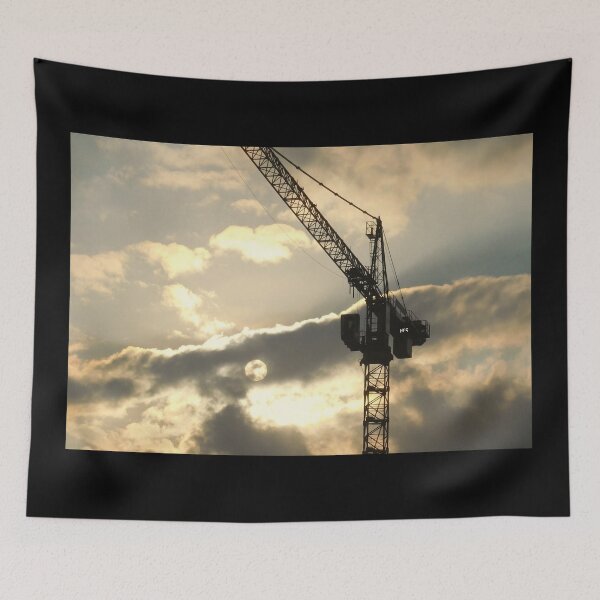 Item preview, Celestial Serenity: Moon, Clouds, and Crane designed and sold by HFGjewels.