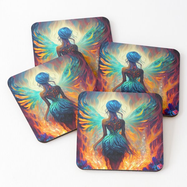 Item preview, Incandescent Enchantment: The Radiant Fyre Faery designed and sold by LunaLush.