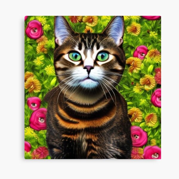 Aperçu de l'œuvre Chat de Klimt créée et vendue par Medt-shirts.