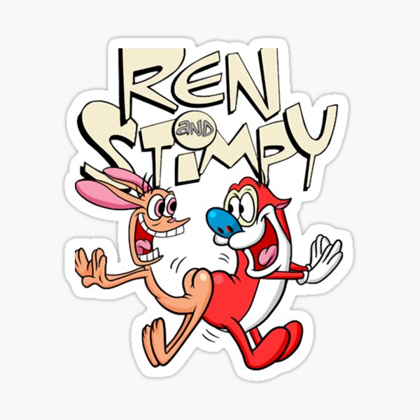 Vista previa del artículo con la obra «Ren y Stimpy», diseñado y vendido por PaienMailhot.