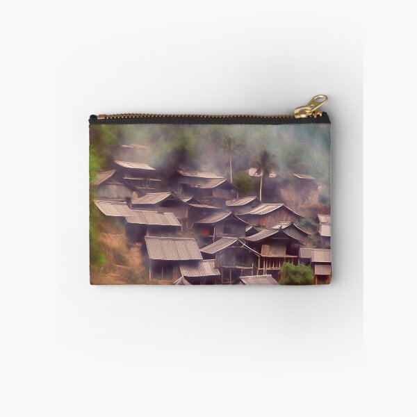 Artikelvorschau, SHANTIES CLING TO MOUNTAINSIDE von Rolleen entworfen und verkauft von ArtbyRolleen.