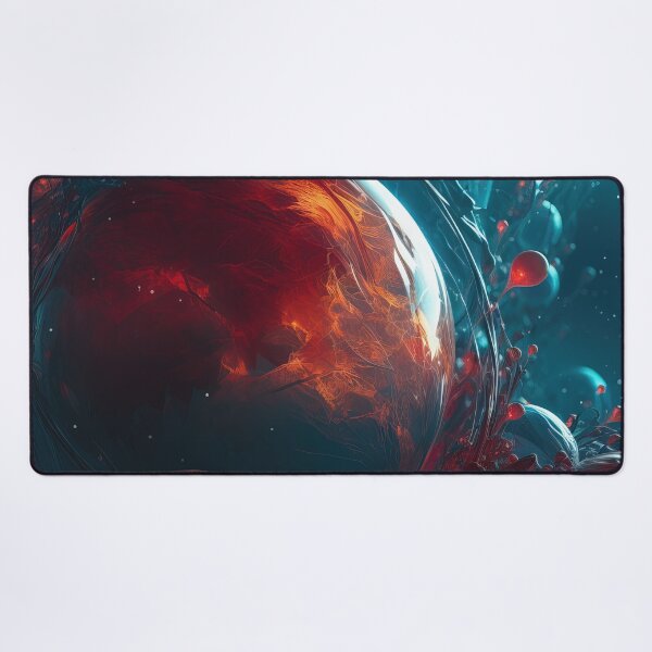 Item preview, Galactic Dreams: Abstract Realms of Cosmic Planets designed and sold by Mullet Monkey.