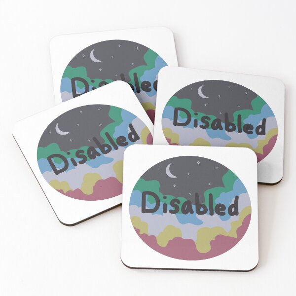 Item preview, Disability Pride Clouds designed and sold by Rue-Red-Rye.