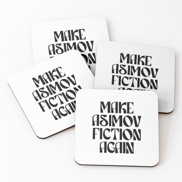 Item preview, Make Asimov Fiction Again (black) designed and sold by didijuca.