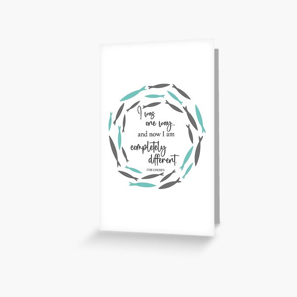 Item preview, The Chosen I Was One Way And Now I'm Different designed and sold by JCL Design Studio.