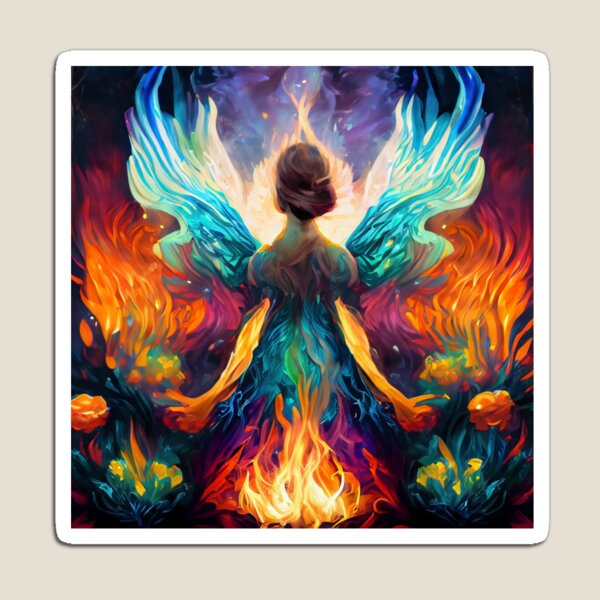 Item preview, Emberlight Whispers: The Fiery Whimsy designed and sold by LunaLush.