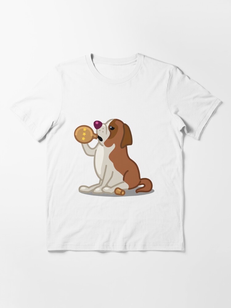 Funny Dog T-shirt Saint Bernard Dog Lover Gift for Women 