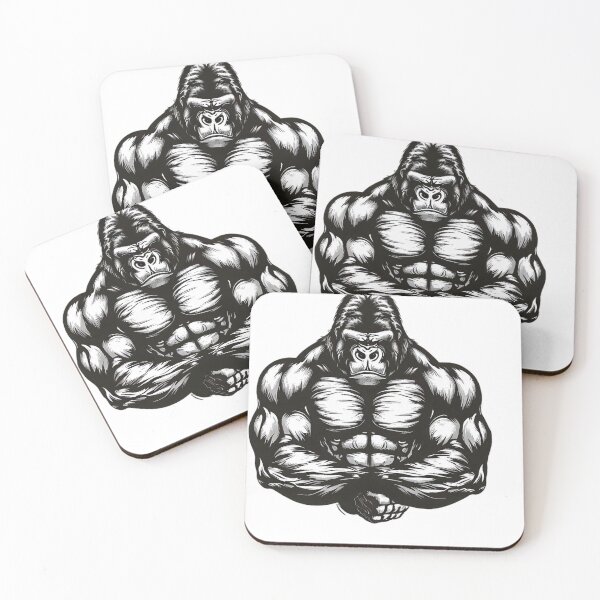Item preview, Silverback Strength: un poderoso diseño de gorila designed and sold by SpendieSellers.