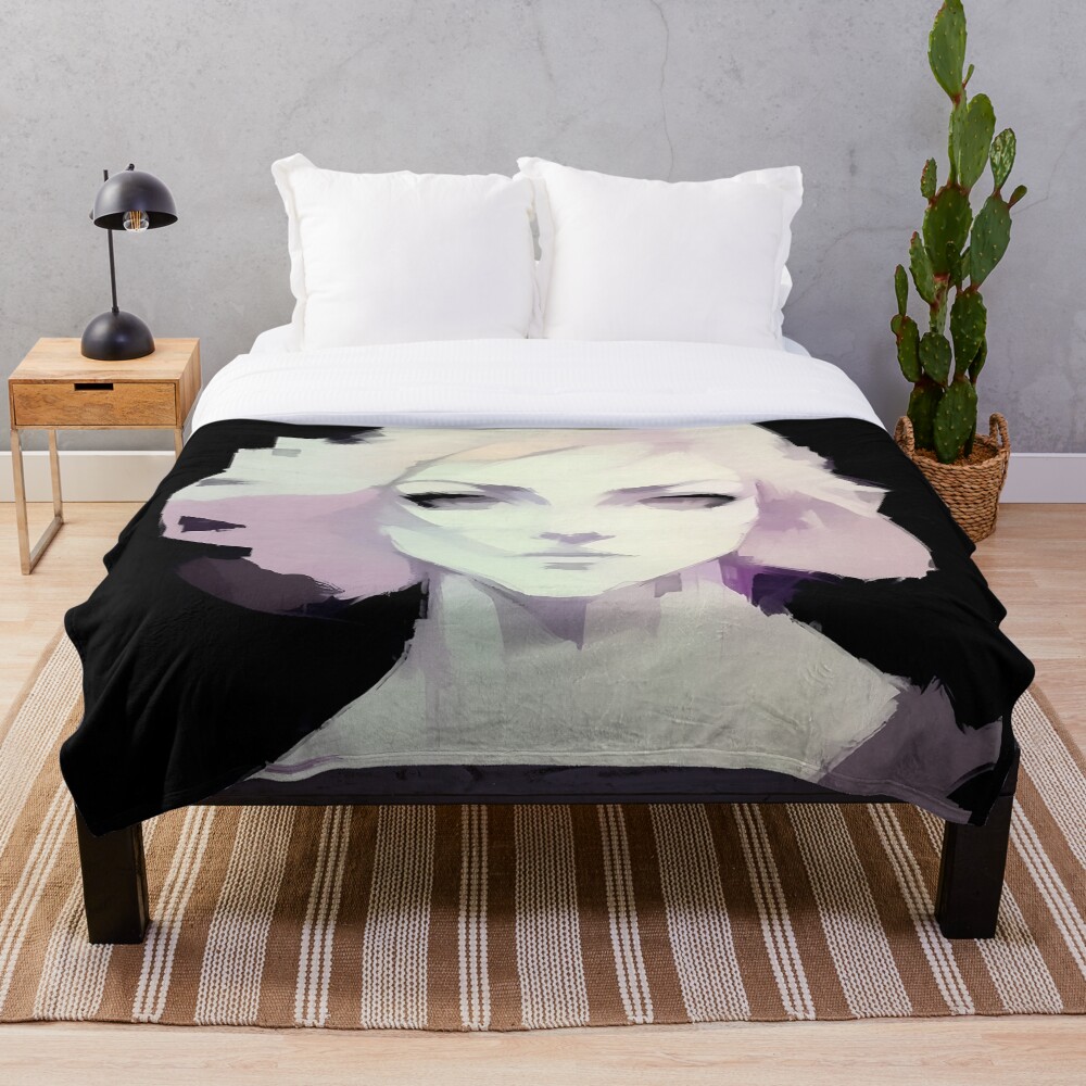 Item preview, Throw Blanket designed and sold by StudioDestruct.