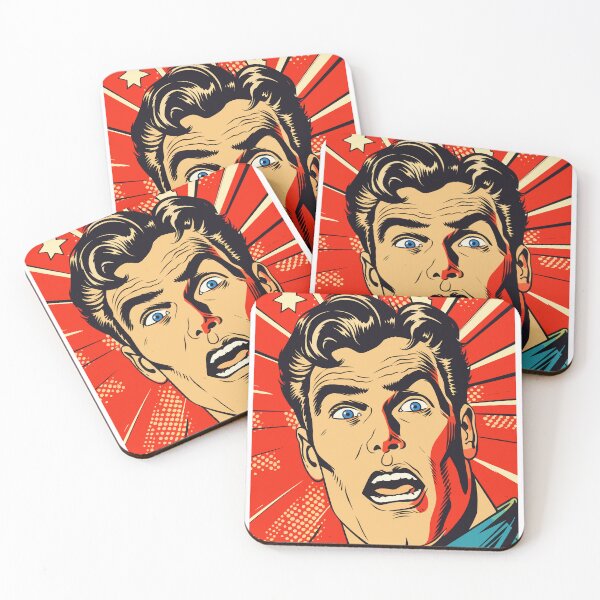 Item preview, Dynamic Pop Art Hero: Captivating Comic Book Character designed and sold by TrendyArtInk.