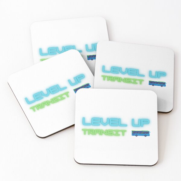 Item preview, Neon Level Up Transit - Game Inspired designed and sold by BitofLiz.