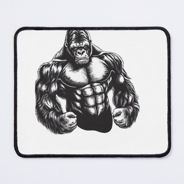 Item preview, Silverback Strength: un poderoso diseño de gorila designed and sold by SpendieSellers.