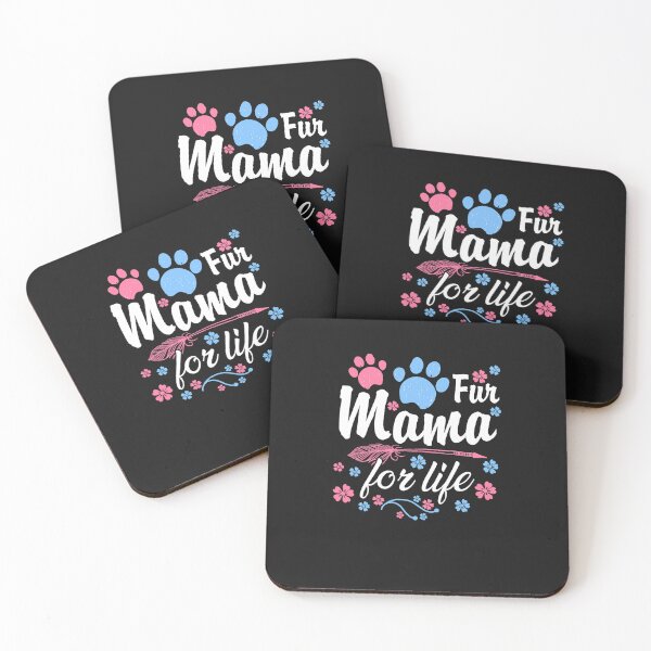 Item preview, Dog Mama Fur Life Tshirt  Dog Momma  Dog Mom Shirt  designed and sold by FleuretBaron.